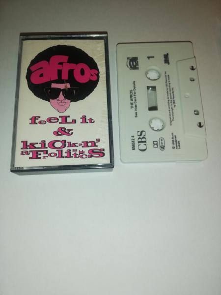 The Afros Feel it/Kickin`Afrolistics Grau mit Schwarzen Druck 656512 4 CBS